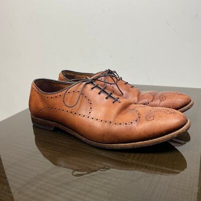 Allen Edmonds Fairfax Perforated Leather Dress Shoes Men display picture 3