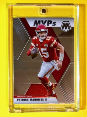 Patrick Mahomes PANINI MOSAIC MVPS 2020 KANSAS CITY CHIEFS INVESTMENT CARD Mint!