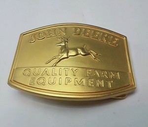 vintage john deere belt buckle