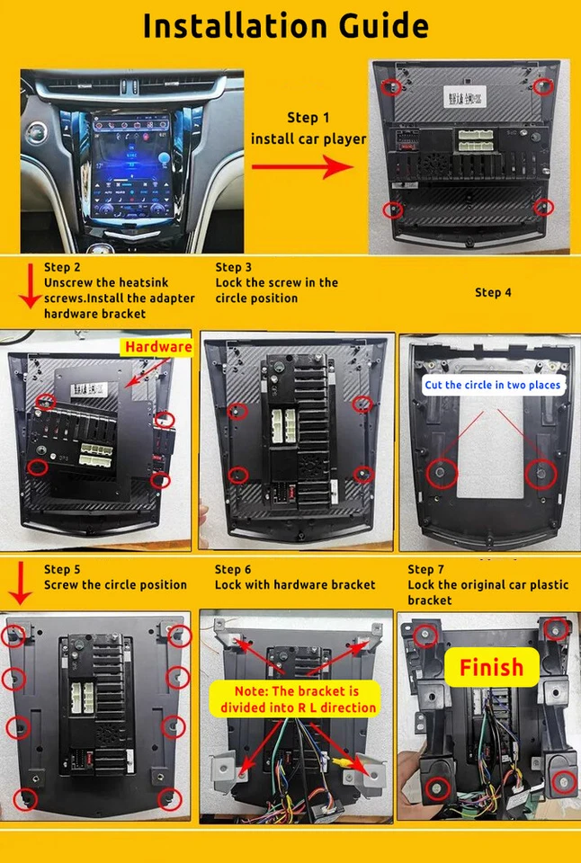 32GB Android 13 Car Stereo Radio GPS Navi For Cadillac ATS/CTS/ELR/XTS/SRX/ATSL - Image 2 of 4