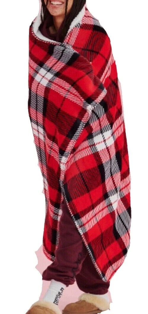 Victoria's Secret Plaid Rectangular Blankets & Throws