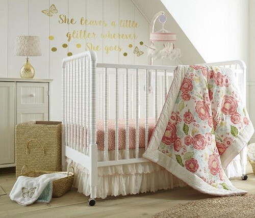 Levtex Baby Charlotte 5-Piece Crib Bedding Set *New*