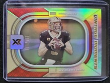 Drew Brees 2021 Panini XR Red Vintage Moments SP 141/149 🔥 Saints 🔥