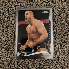 2014 Topps Chrome WWE #57 Cesaro wrestling card