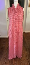 Vintage LOUNGE CRAFT original Med. Day Dress /Duster