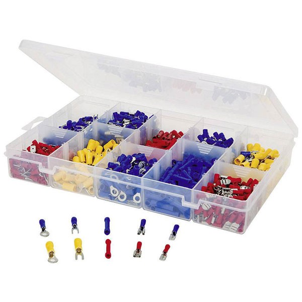 TruComponents Crimp set 0.50 mm² 2.50 mm² R/B/Y 1000 pc(s)