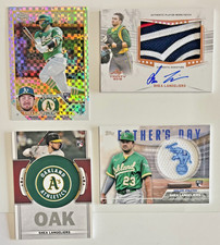 Shea Langeliers Rookie Lot Of 4 Auto & Relic ALL Star