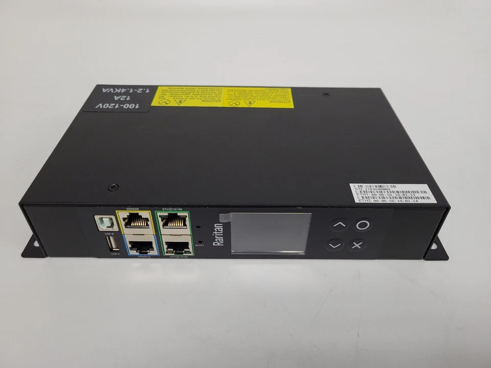 Raritan PXO-2402R-A16 Switched (4x) 5-20R, PDU 1U, 120V, 12A with Power Cord - Image 3 of 4