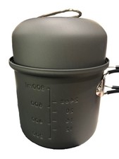 Camping Cookware Set 24Oz Pot With Cup/Lid and Accessories  New  Free Shipping