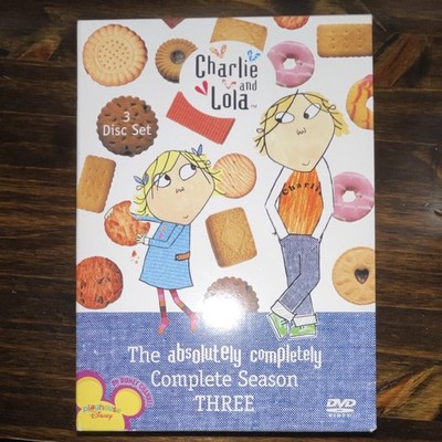BBC Charlie and Lola Season Three DVD The Absolutely Completely Complete Season 