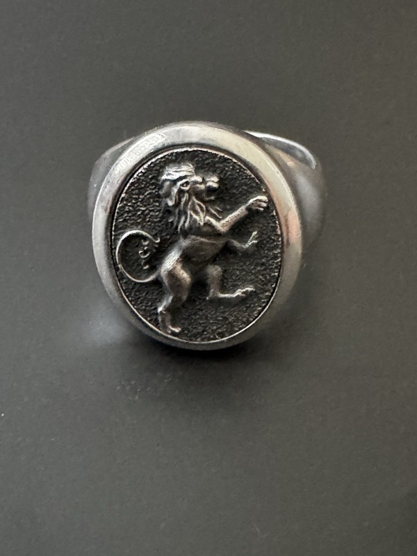 Rampan Lion Silver Ring