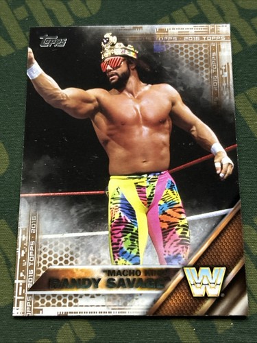 Randy Savage [Bronze] #75 2016 Topps WWE card