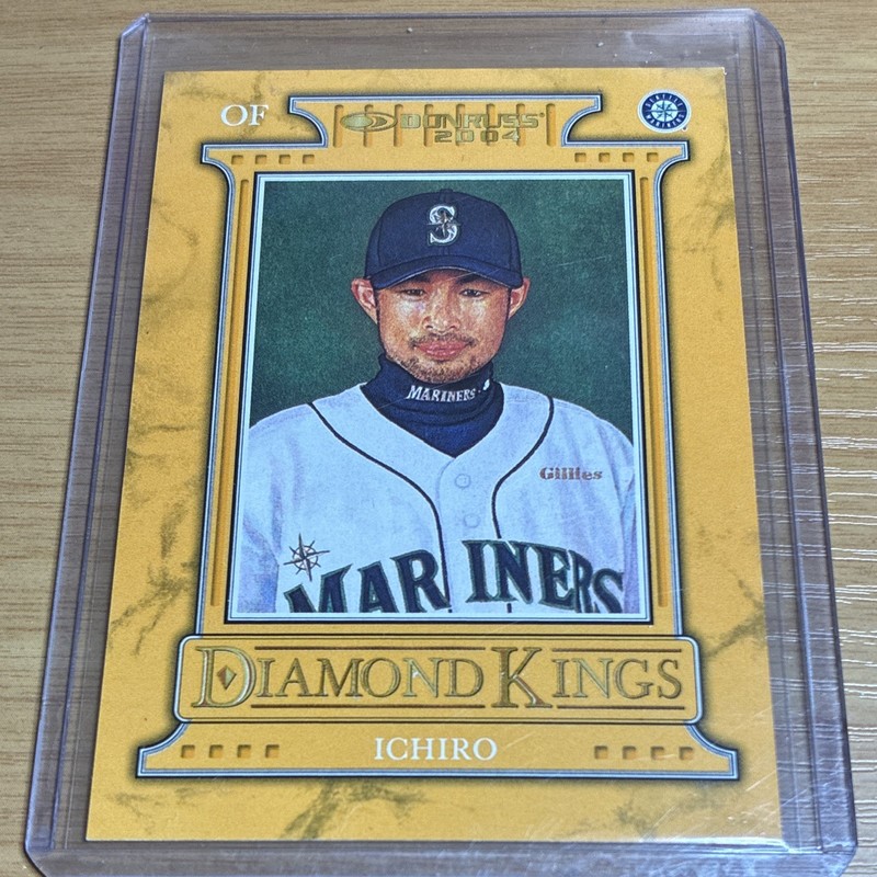 Donruss 2004 Diamond Kings Inserts Ichiro Suzuki DK-4 Mariners #/2500