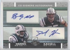 2007 Topps Co-Signers Brad Kassell David Harris #CSA-KH Auto 0b2