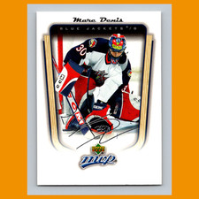 Marc Denis #113 2005 Upper Deck MVP Columbus Blue Jackets Hockey Card NHL NM