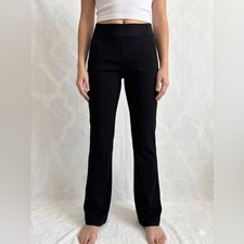 Elie Tahari for Nordstrom Black Slim Leg Pull-On Dress Pants Size 6