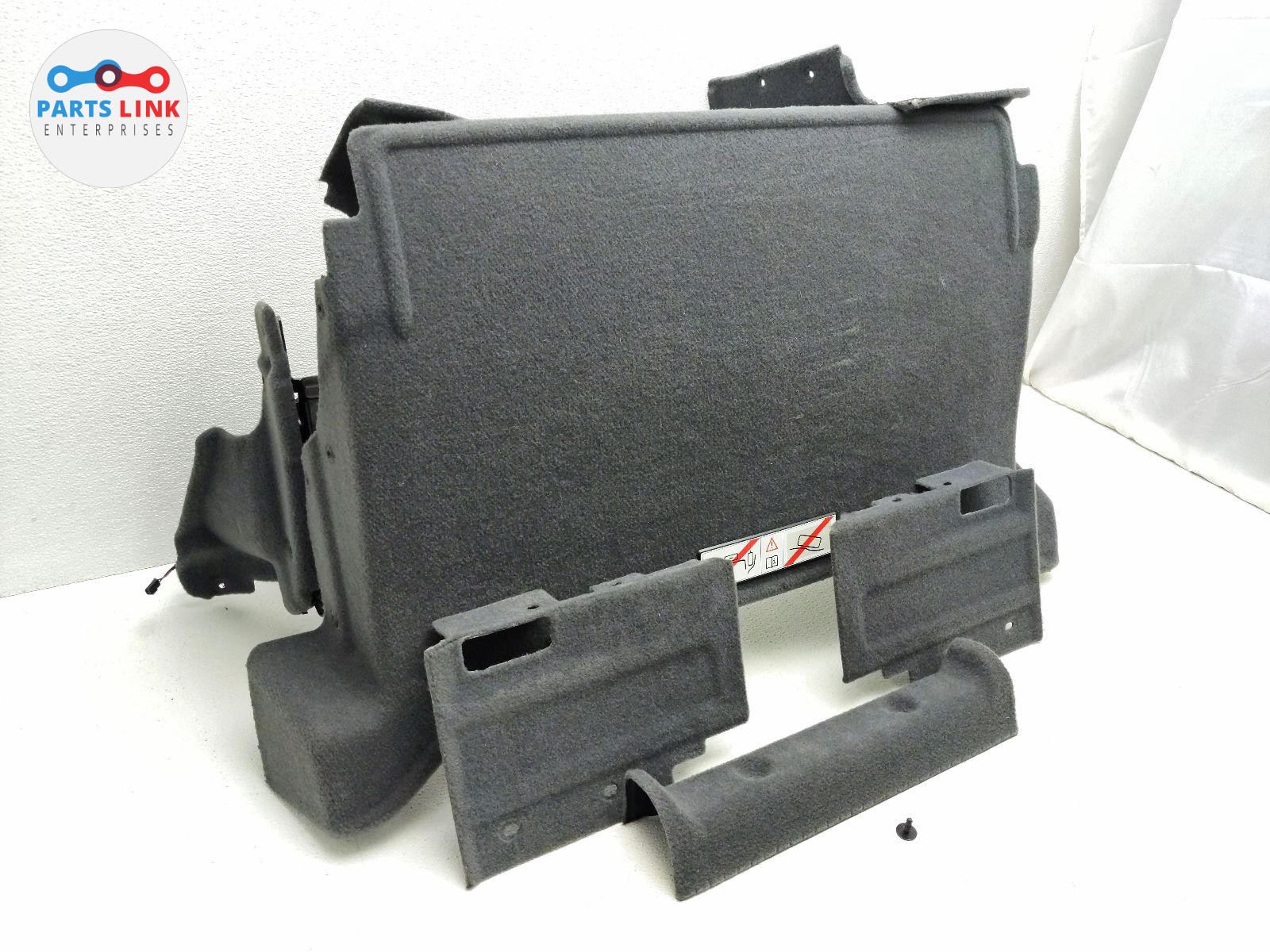 2012-14 FERRARI CALIFORNIA TRUNK CONVERTIBLE CARPET TRIM SEPARATOR PANEL F149