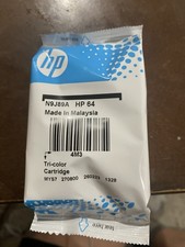 HP 64 Tri-Color Original Ink Cartridge N9J89A . FREE SHIPPING  