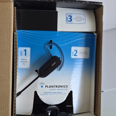 Plantronics CS70N Professional Wireless Headset System - Open Box w/ Accessories