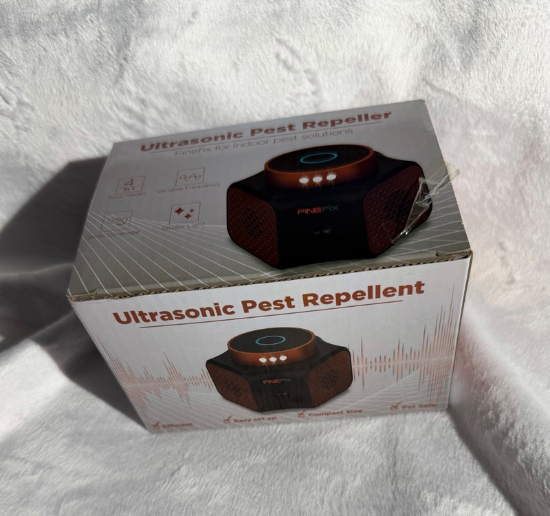 FineFix Ultrasonic Pest Repeller Indoor Plug-In – New