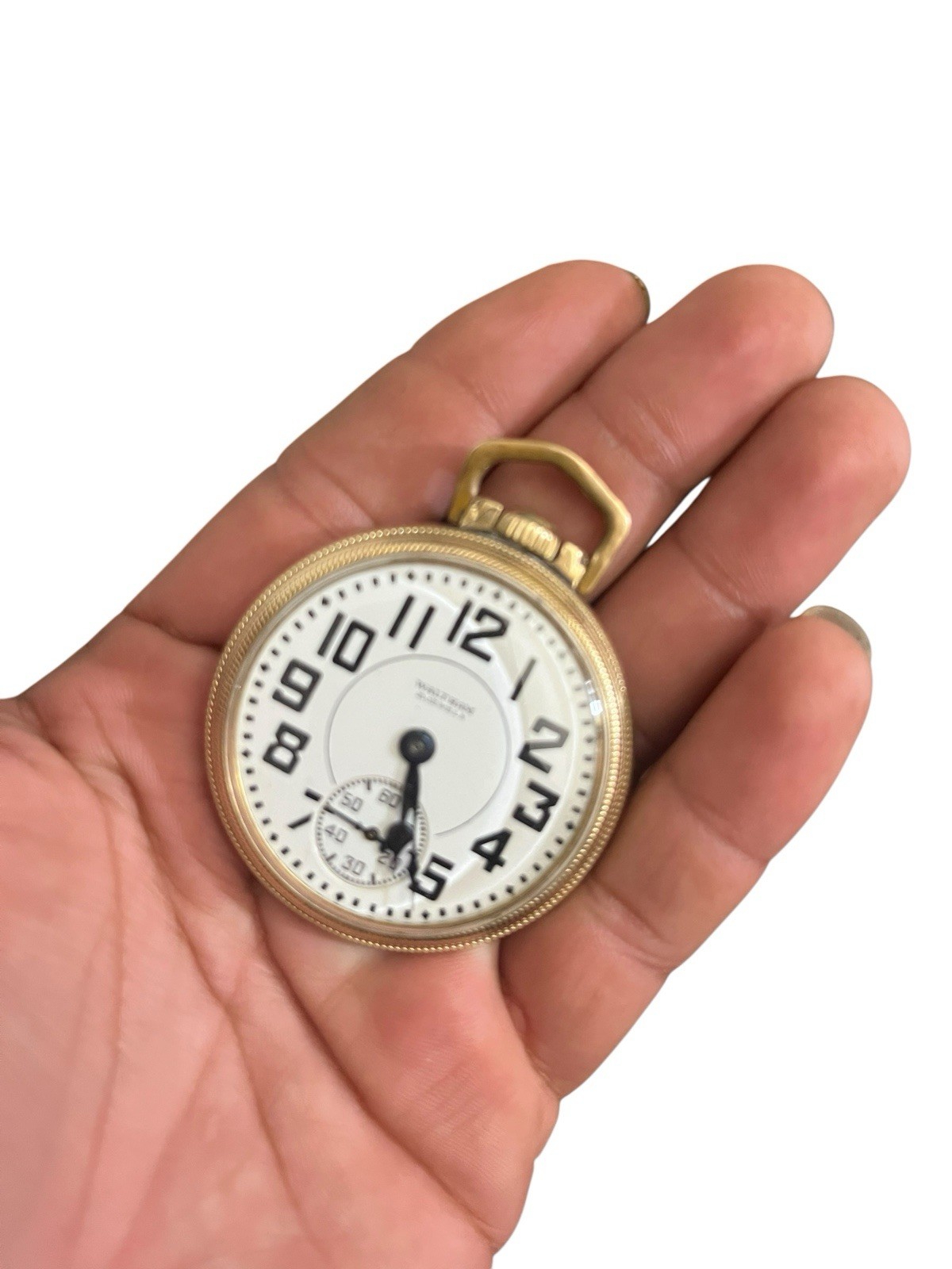 Vintage Waltham Vanguard 21Jewels  10k Gold Pocket Watch