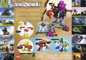 Lego Set 1391 Bionicle - Tohunga JALA  - Vintage McDonald's Prom Set #4