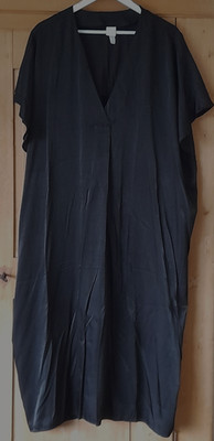 Kaftan Strandkleid schwarz Abaya von HM XXL 46 48 50 neuwertig