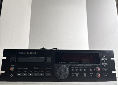 Tascam DA30 MkII 3U Deep Rack Mountable DAT Recorder for