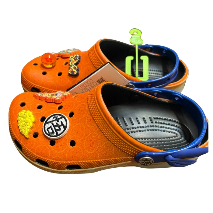 crocs DRAGON BALL Z Goku Classic Clog 210826 Multi Unisex Slip On US m7/w9 New - Image 2 of 4