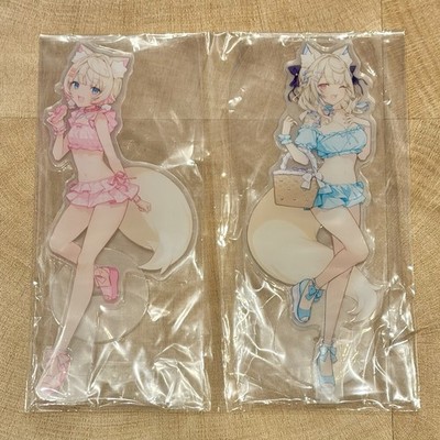 C107 FUWAMOCO Acrylic Stand ICOMOCHI Fuwawa Mococo Abyssgard Hololive