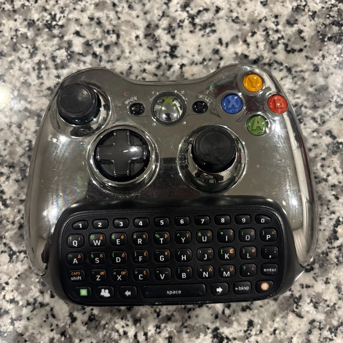 Microsoft Xbox360 Wireless Controller Chrome Silver