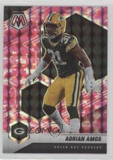 2021 Panini Mosaic Pink Camo Mosaic Prizm Adrian Amos #84 0c1o