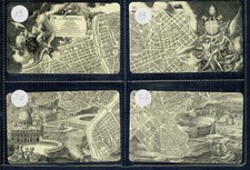 GIAN - Thematic Series 'FORMA URBIS ROMAE' Complete 4 New Cards