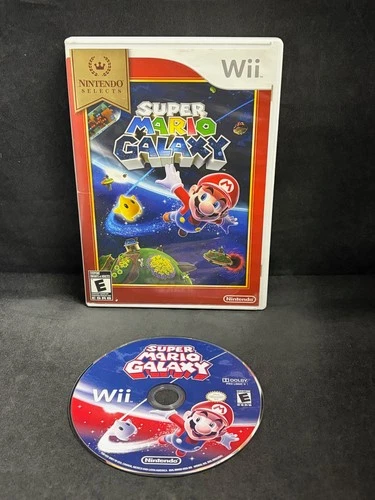 Super Mario Galaxy  (Nintendo Wii) (No Manual) Tested