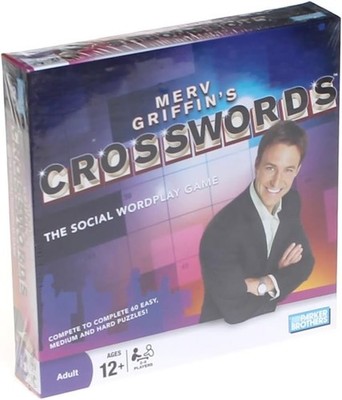 New  Parker Brothers MERV Griffins Crosswords Board Game Sealed