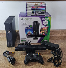 Microsoft Xbox 360 Kinect 4GB Gaming Console Game Bundle w/ Box Pre-owned