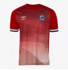 ARGENTINOS JUNIORS ORIGINAL Red Prematch JERSEY 2025 UMBRO - ASK FOR SIZES