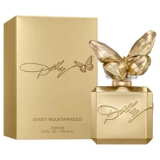 Dolly Parton 3.4 oz. Smoky Mountain Gold Extrait de Parfum NOB