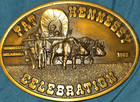 Pat Hennessey Celebration 1982 Limited Edition Belt Buckle Western Americana — photo 1