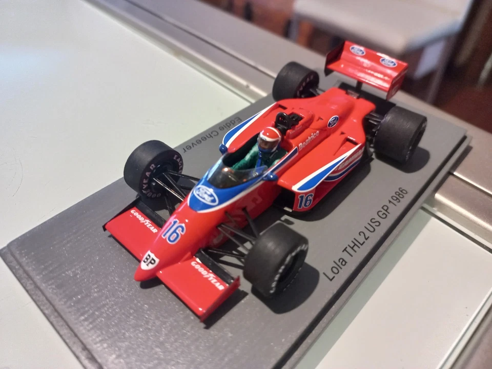LOLA THL2 #16 Eddie Cheever - GP USA 1986 - Spark 1/43 - Ref. S5334 - Immagine 3 di 4