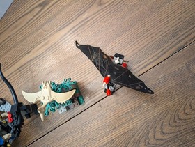 Lego 1370 Raptor Rumble Studio - Lego 5921 Research Glider - Retired