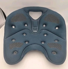 BackJoy SitSmart Posture Seat Lower Back Pain Relief Blue