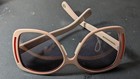Marc Jacobs Aviator Sunglasses RARE Orange/ Beige Oversized Funky Retro — photo 2