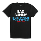 Bad Bunny inspired T-shirt Debi Tirar Mas Fotos Tour Concert Music NEW