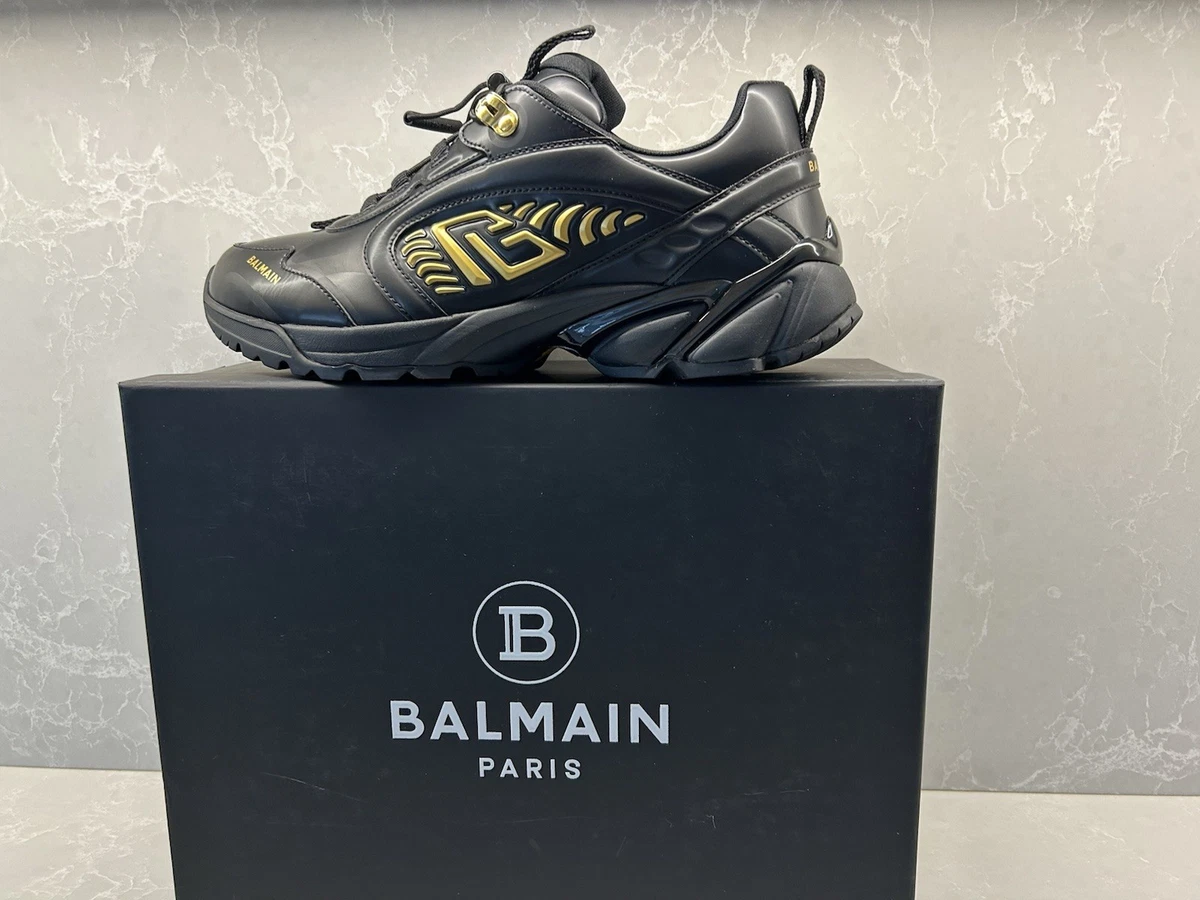 Balmain M Leather Upper Casual Shoes for Men for sale | eBay