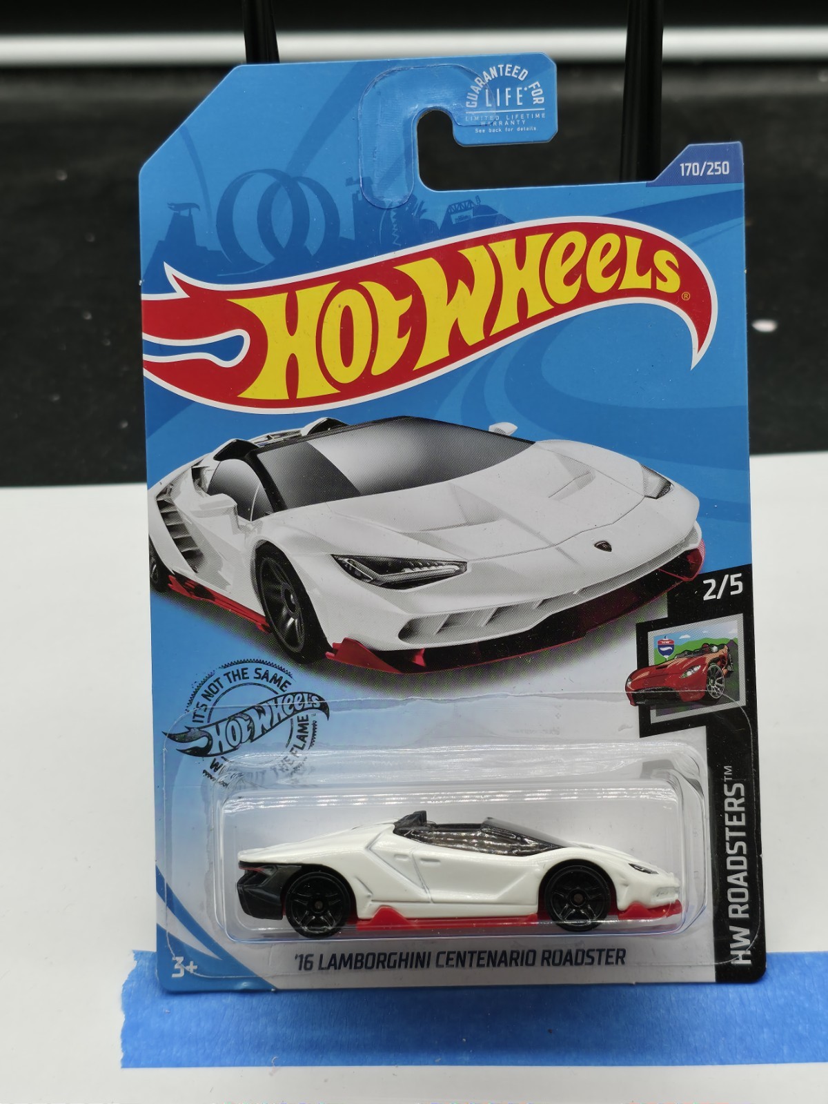 Hot Wheels 2020 '16 Lamborghini Centenario Roadster White