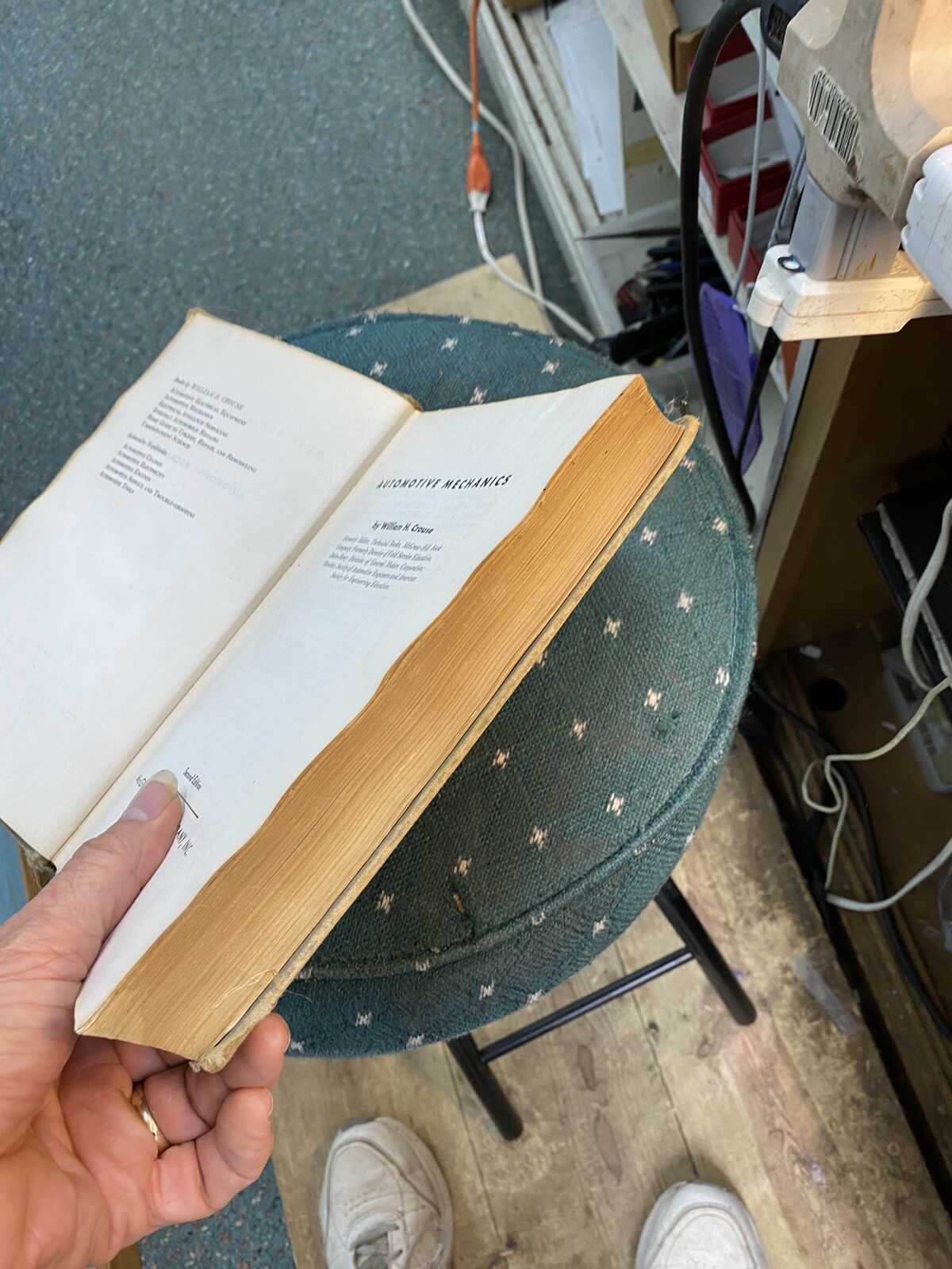 Automotive Mechanics Hardcover 1951 by William H. Crouse Hardcover 2nd