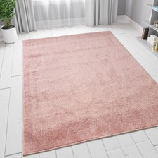 Dusty Pink Rug Soft Carpet for Living Room Bedroom Modern Rug Small Large XL
