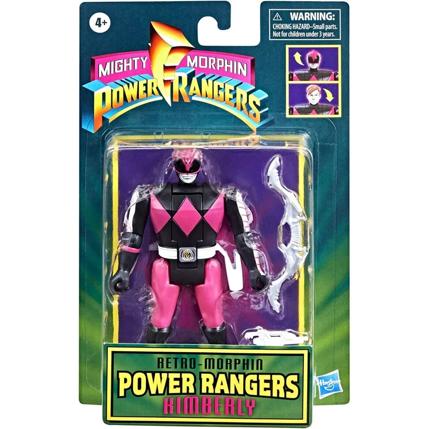 Mighty Morphin Power Rangers Kimberly Retro Morphin Pink 5" Inch Figure