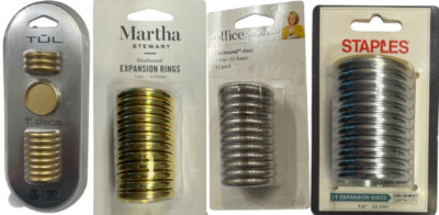 Discbound Notebook Expansion Discs, Assorted Brands, Sizes, & Colors, Select